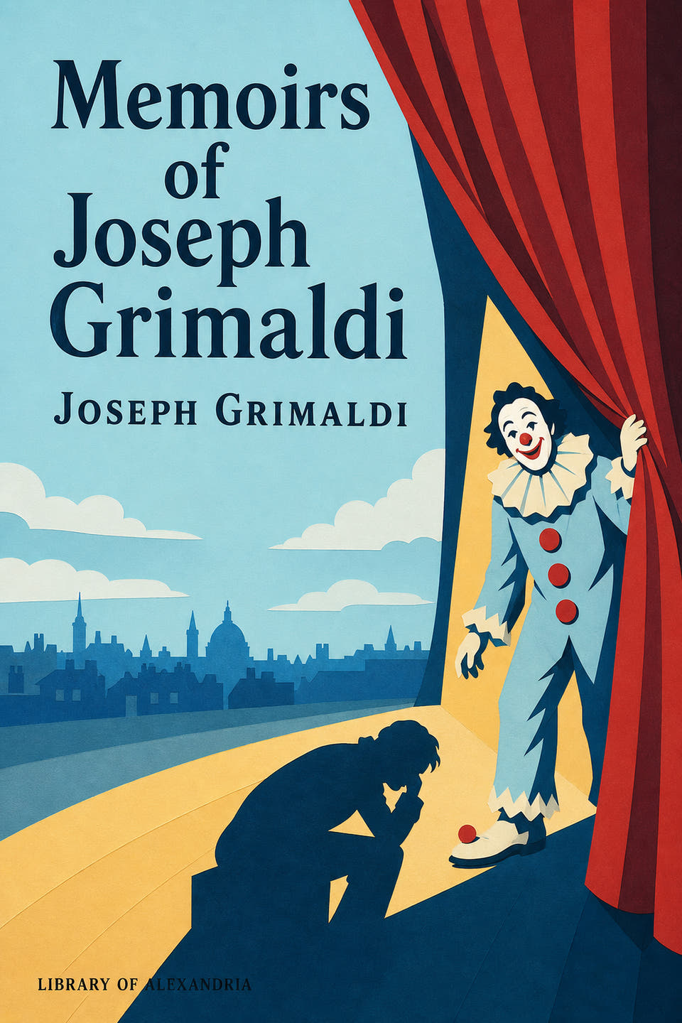 Memoirs of Joseph Grimaldi by Joseph Grimaldi, the cover