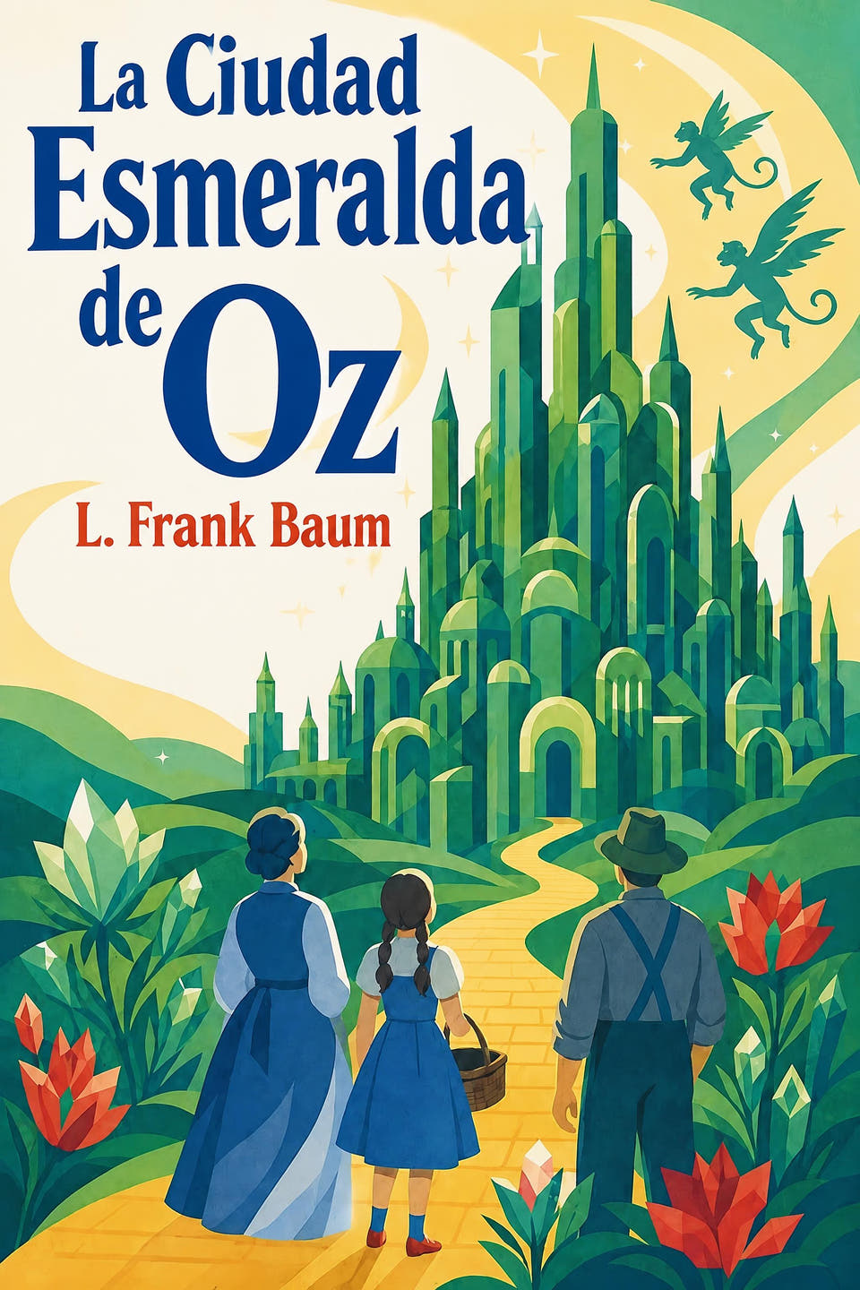 La Ciudad Esmeralda de Oz by L. Frank Baum, the cover