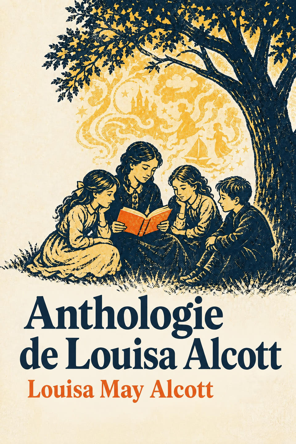 Anthologie de Louisa Alcott by Louisa May Alcott, the cover