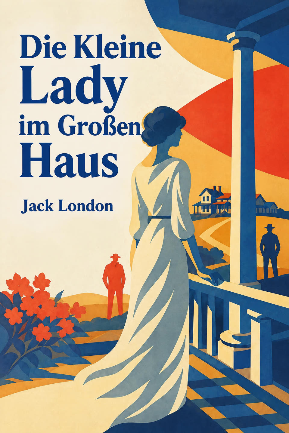 Die Kleine Lady im Großen Haus by Jack London, the cover