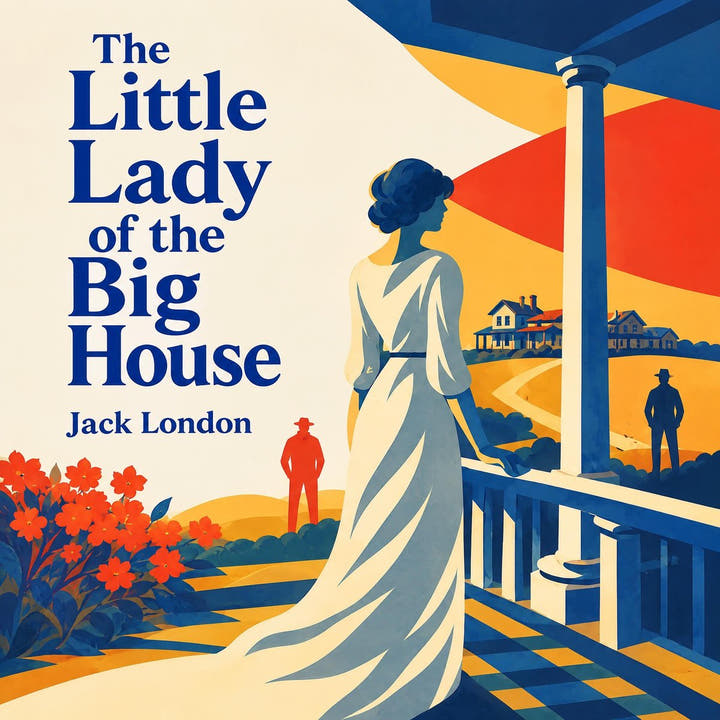 Die Kleine Lady im Großen Haus, the audiobook cover