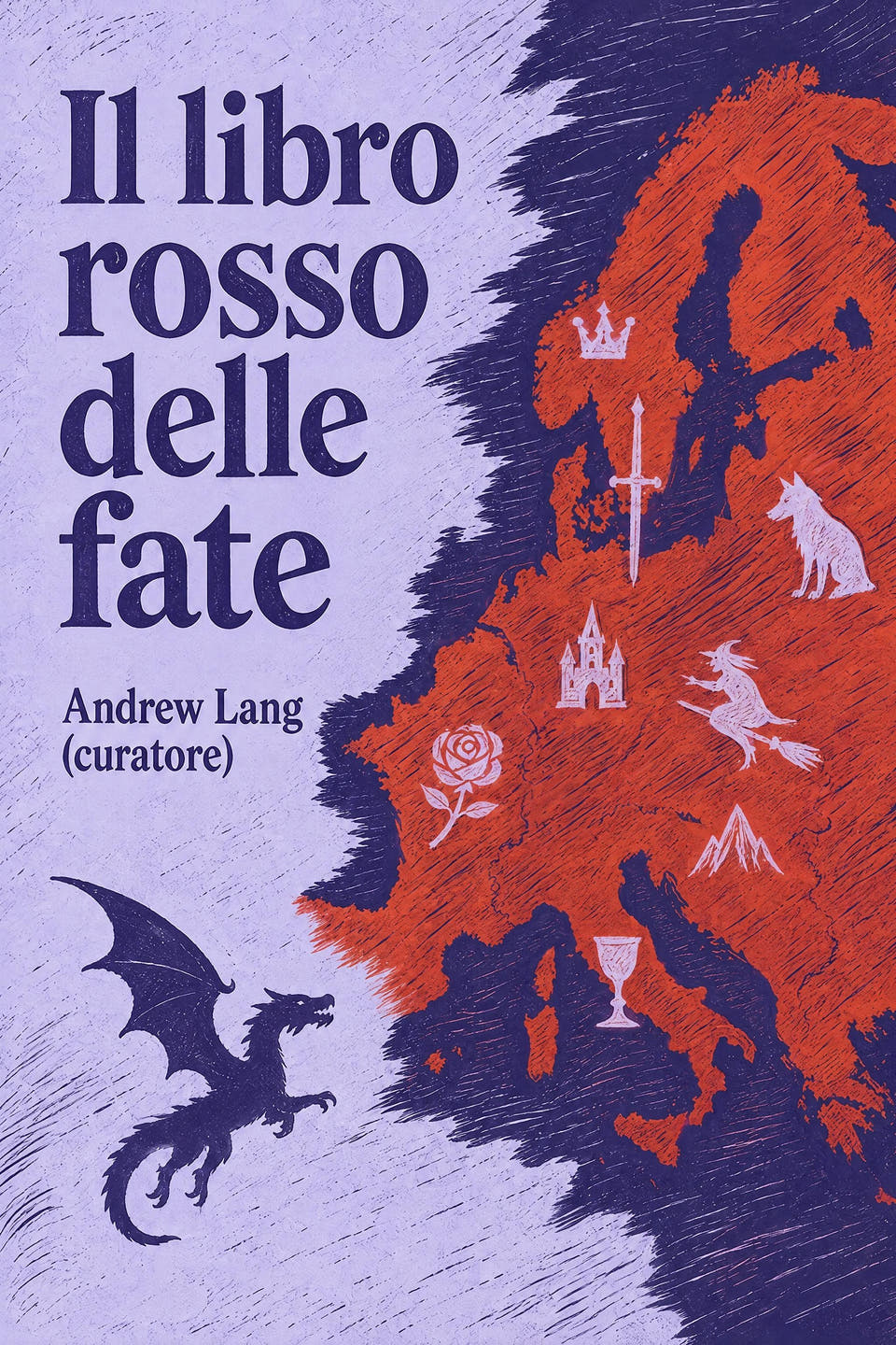 The Red Fairy Book by Andrew Lang (editor), the cover