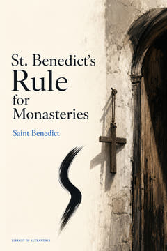 St. Benedict's Rule for Monasteries, the cover of this edition