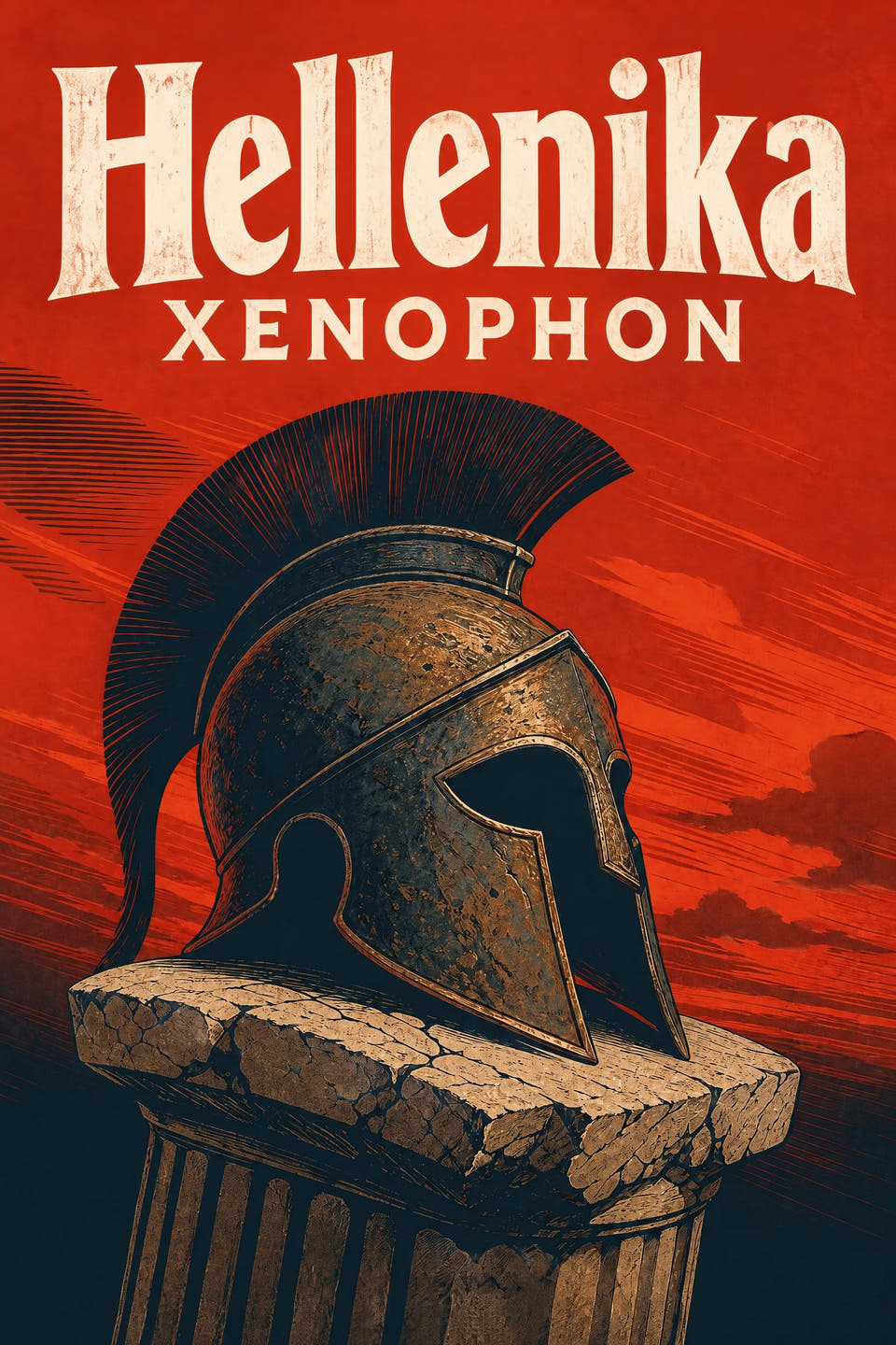 Hellenika by Xenophon, the cover