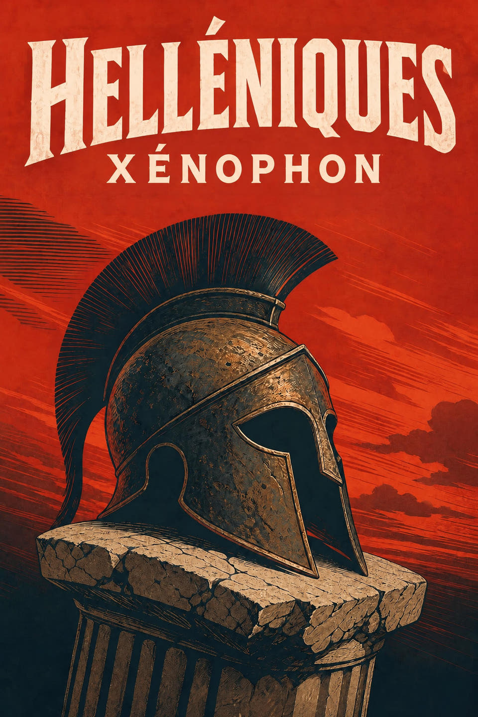 Helléniques by Xénophon, the cover