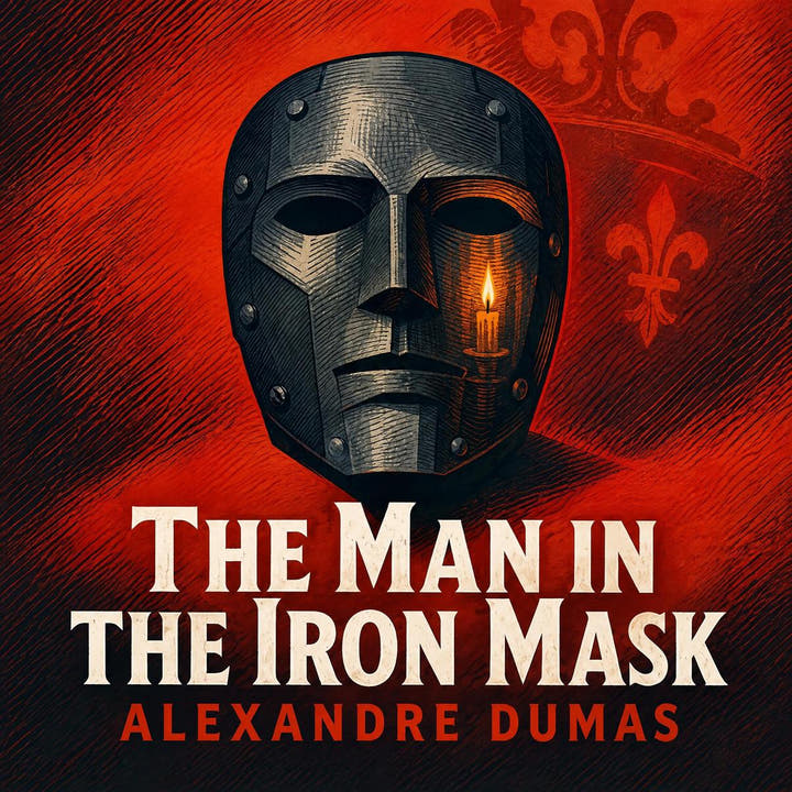 The Man in the Iron Mask, the audiobook cover