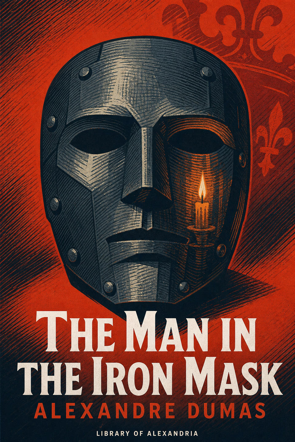 The Man in the Iron Mask by Alexandre Dumas, the cover