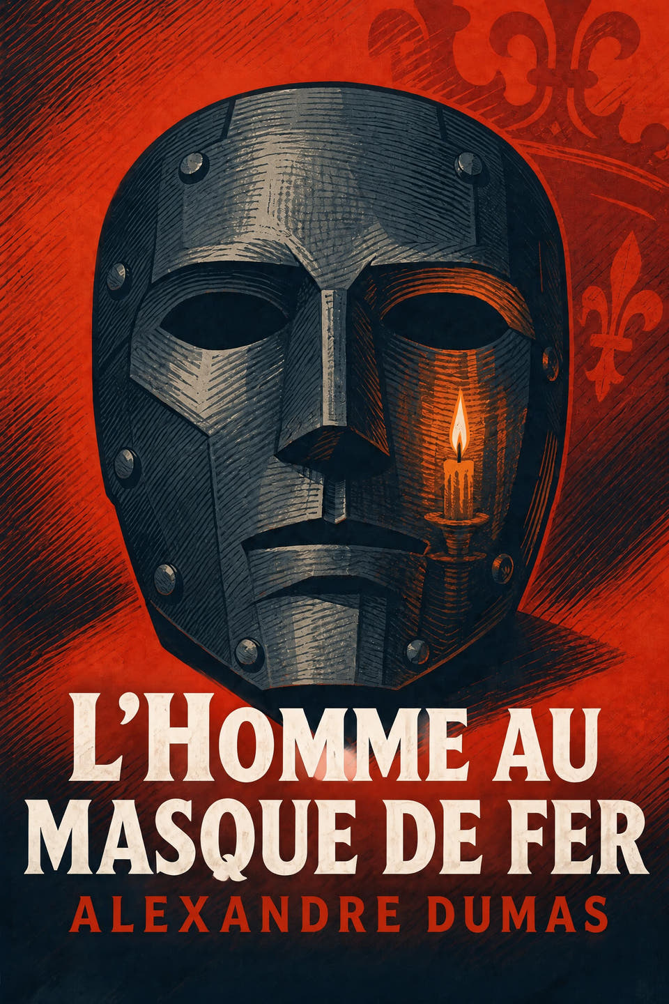 L’Homme au masque de fer by Alexandre Dumas, the cover