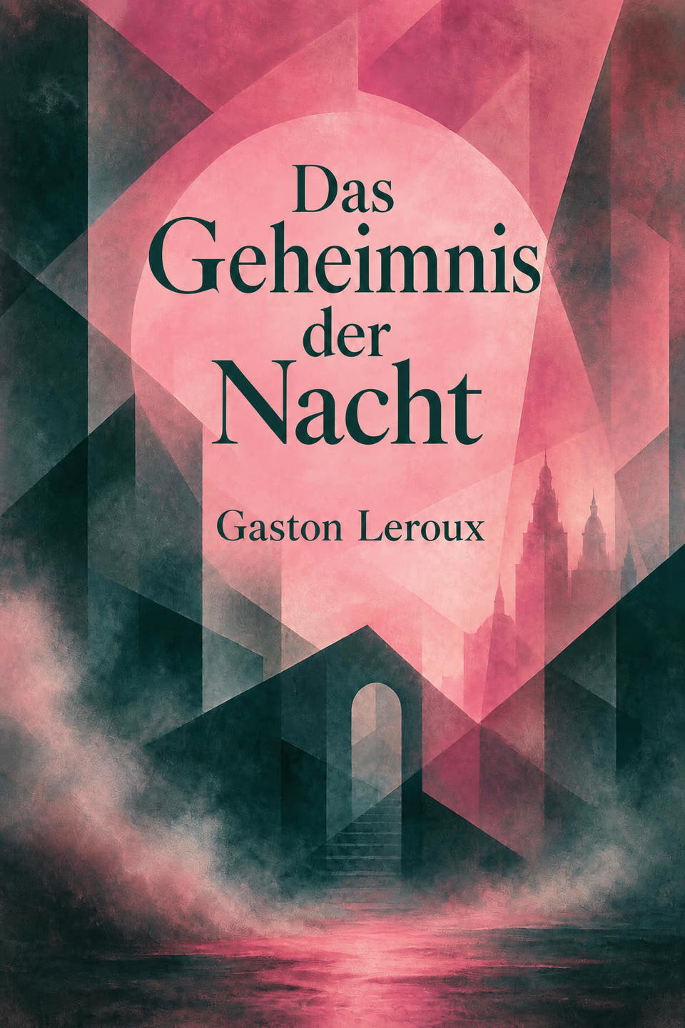 Das Geheimnis der Nacht by Gaston Leroux, the cover