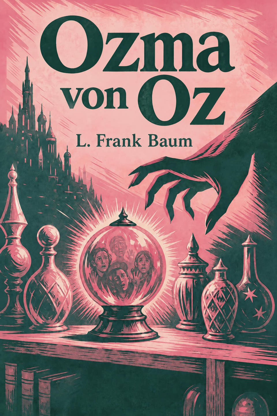 Ozma von Oz by L. Frank Baum, the cover