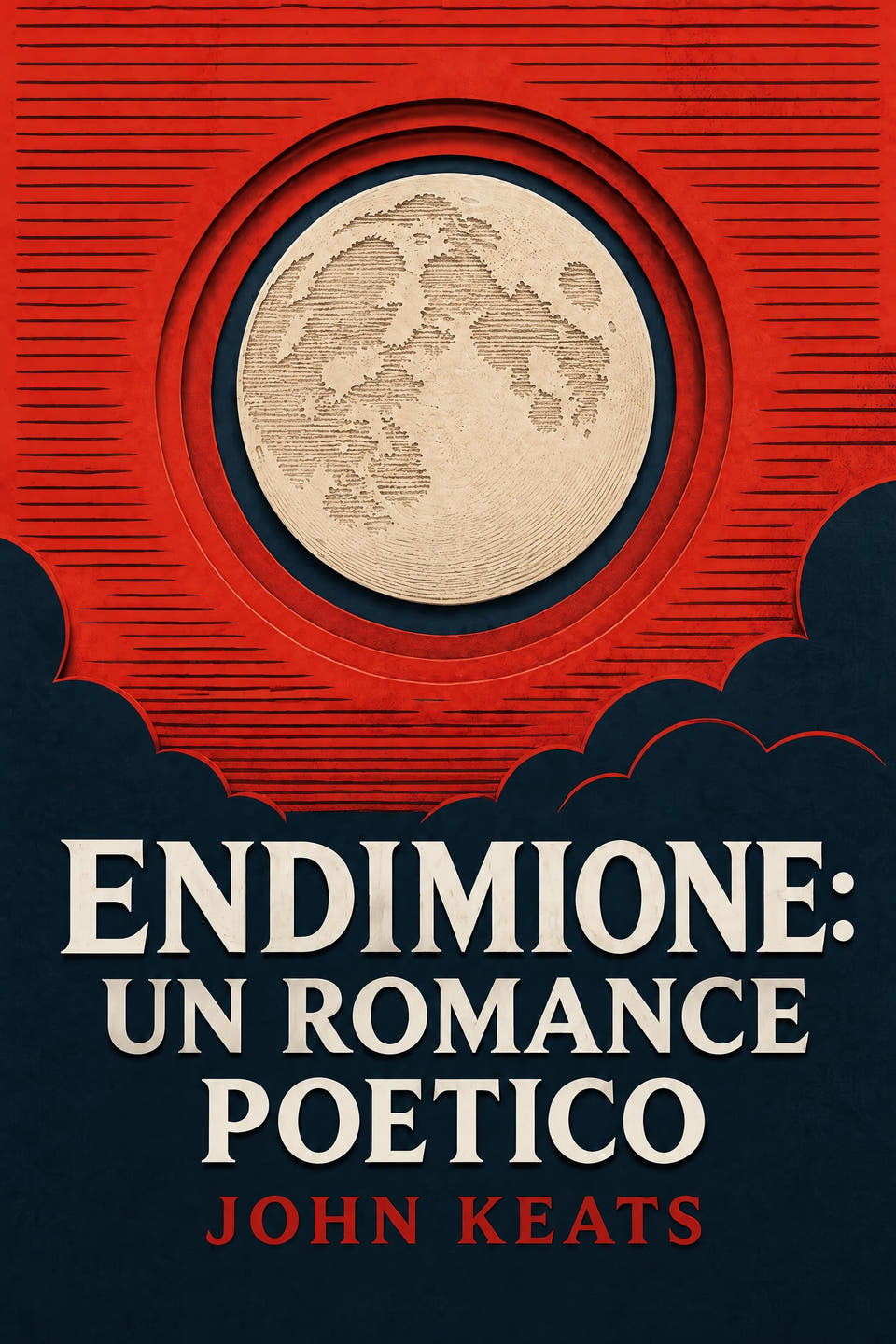 Endimione: un romance poetico by John Keats, the cover