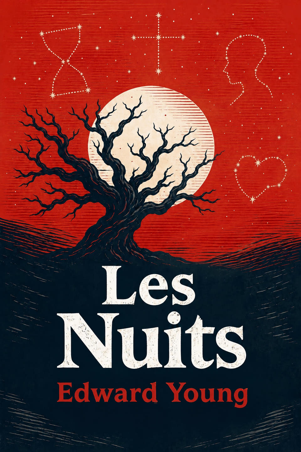 Les Nuits by Edward Young, the cover
