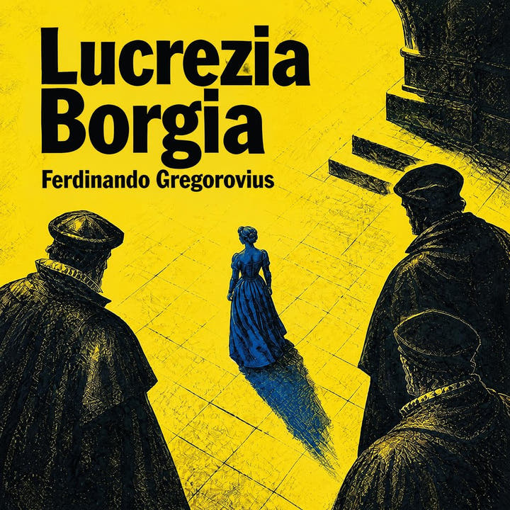 Lucrezia Borgia, the audiobook cover