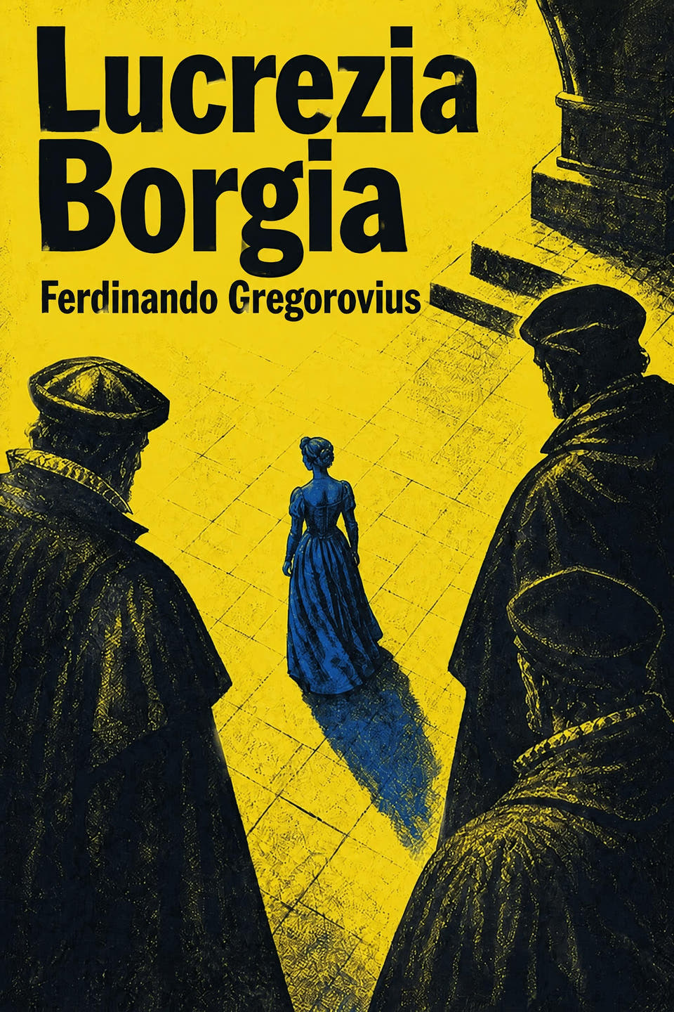 Lucrezia Borgia by Ferdinando Gregorovius, the cover