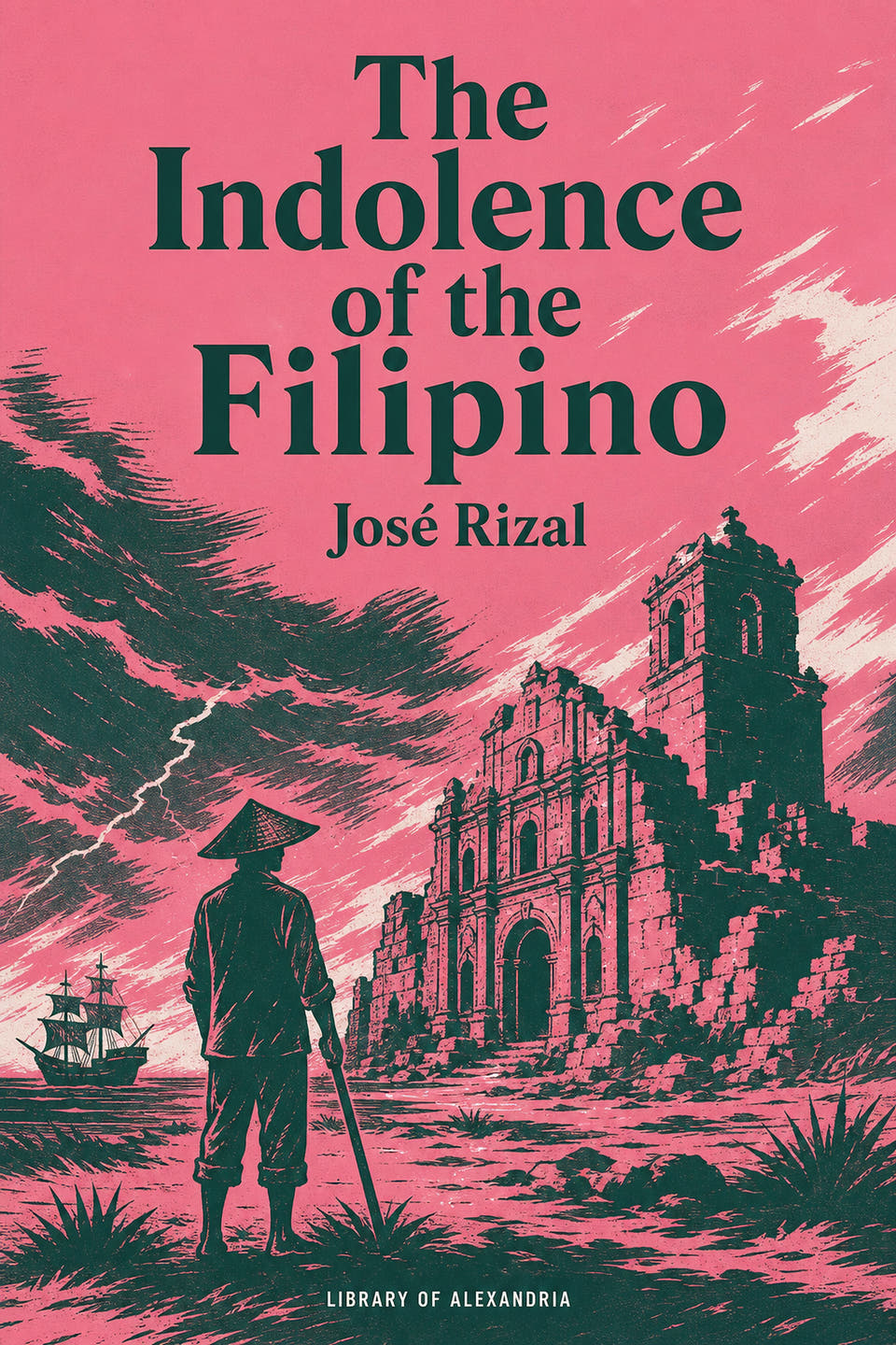The Indolence of the Filipino by José Rizal, the cover