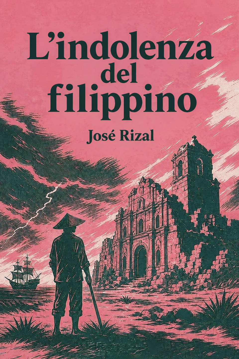 L’indolenza del filippino by José Rizal, the cover