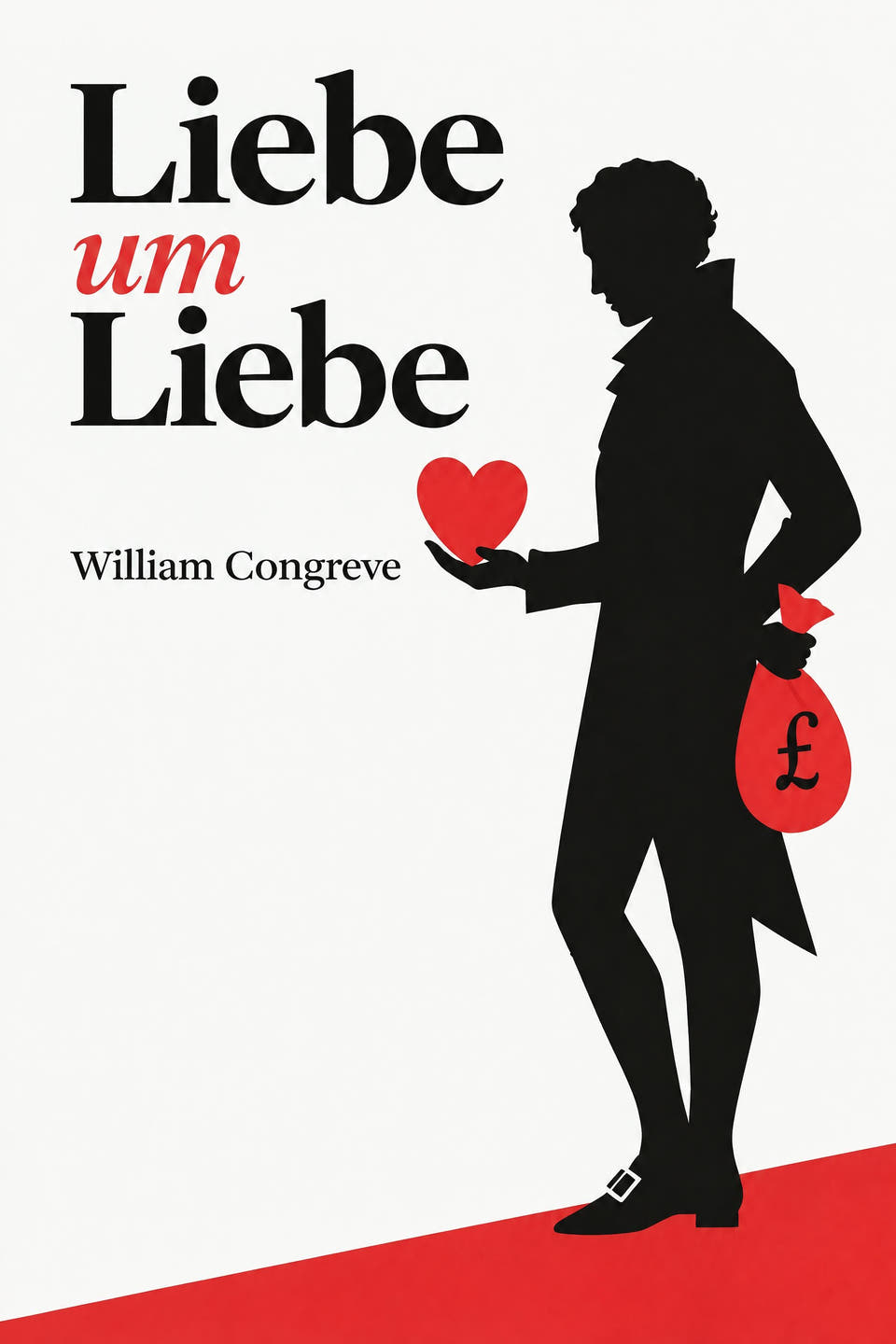 Liebe um Liebe by William Congreve, the cover