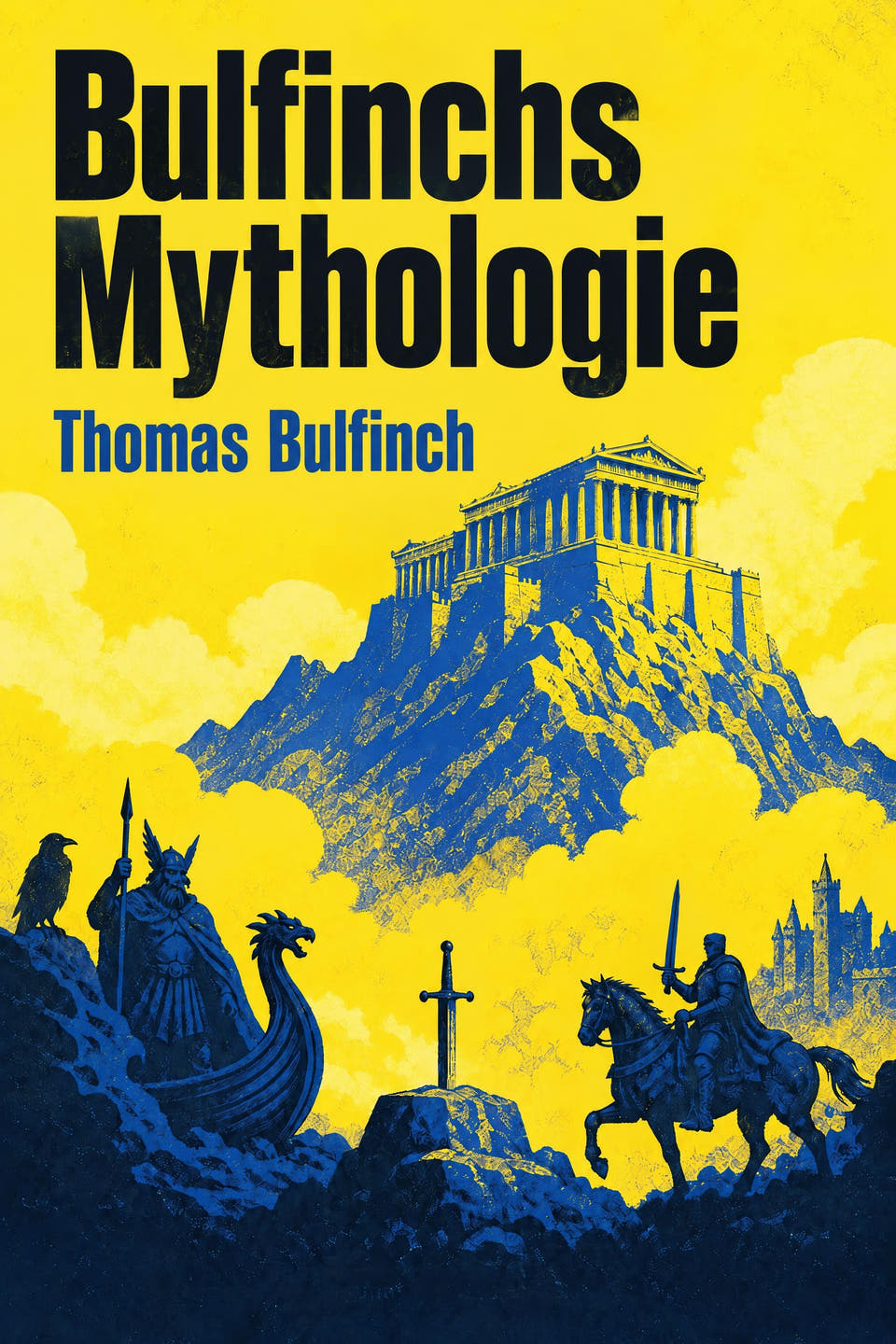 Bulfinchs Mythologie by Thomas Bulfinch, the cover