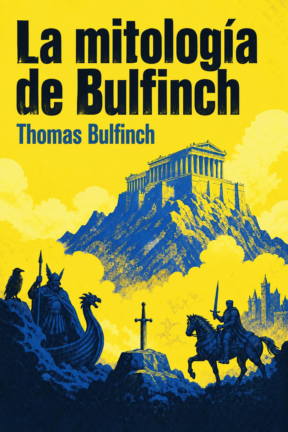 La mitología de Bulfinch by Thomas Bulfinch, the cover