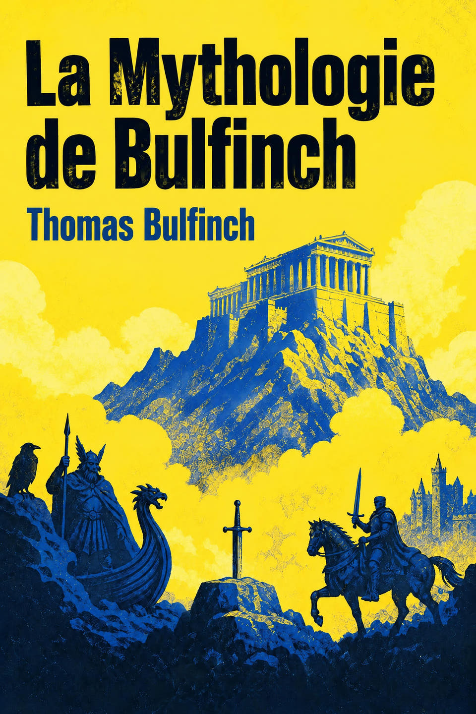 La Mythologie de Bulfinch by Thomas Bulfinch, the cover