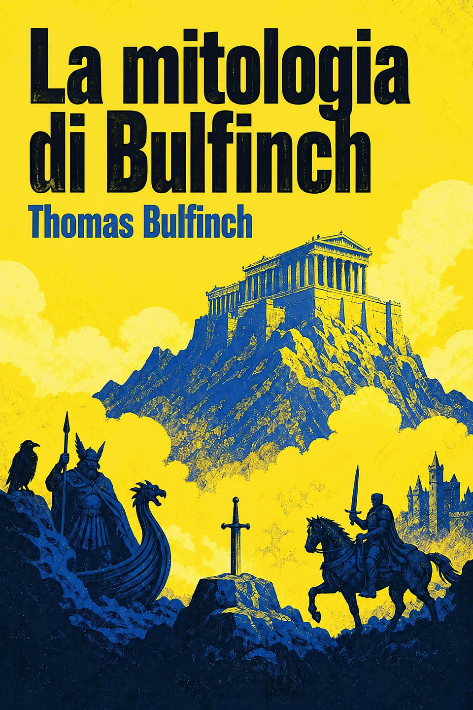 La mitologia di Bulfinch by Thomas Bulfinch, the cover