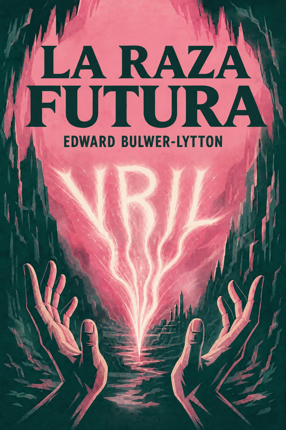 La raza futura by Edward Bulwer-Lytton, the cover