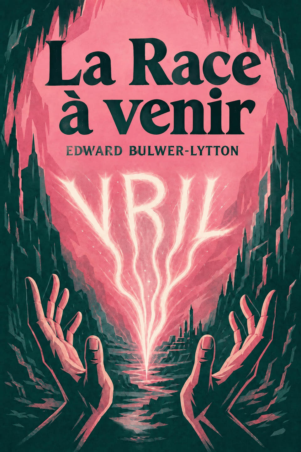 La Race à venir by Edward Bulwer-Lytton, the cover