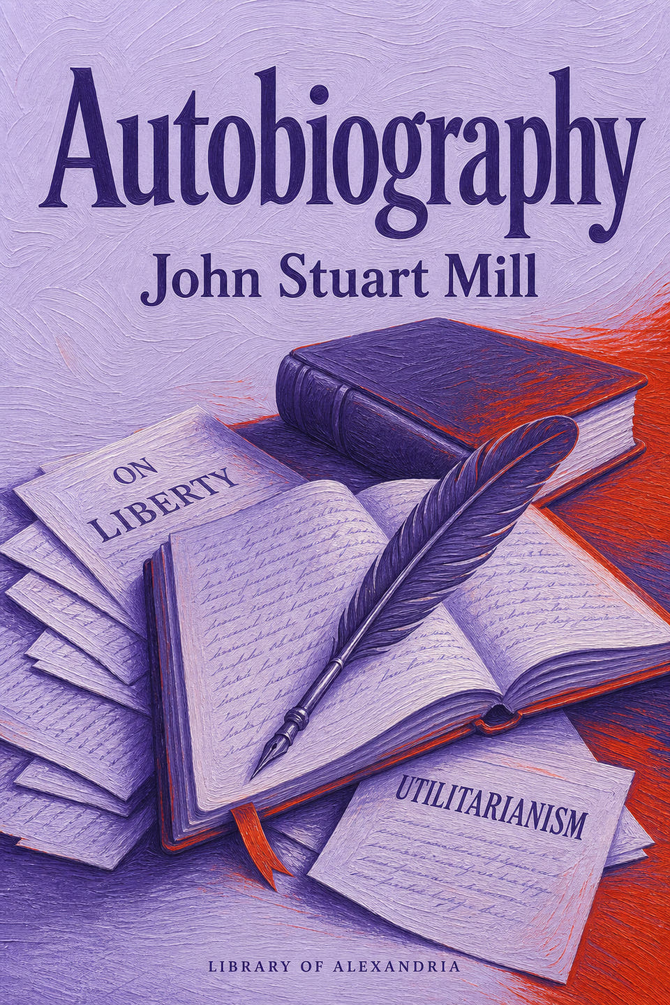 Autobiography by John Stuart Mill, the cover