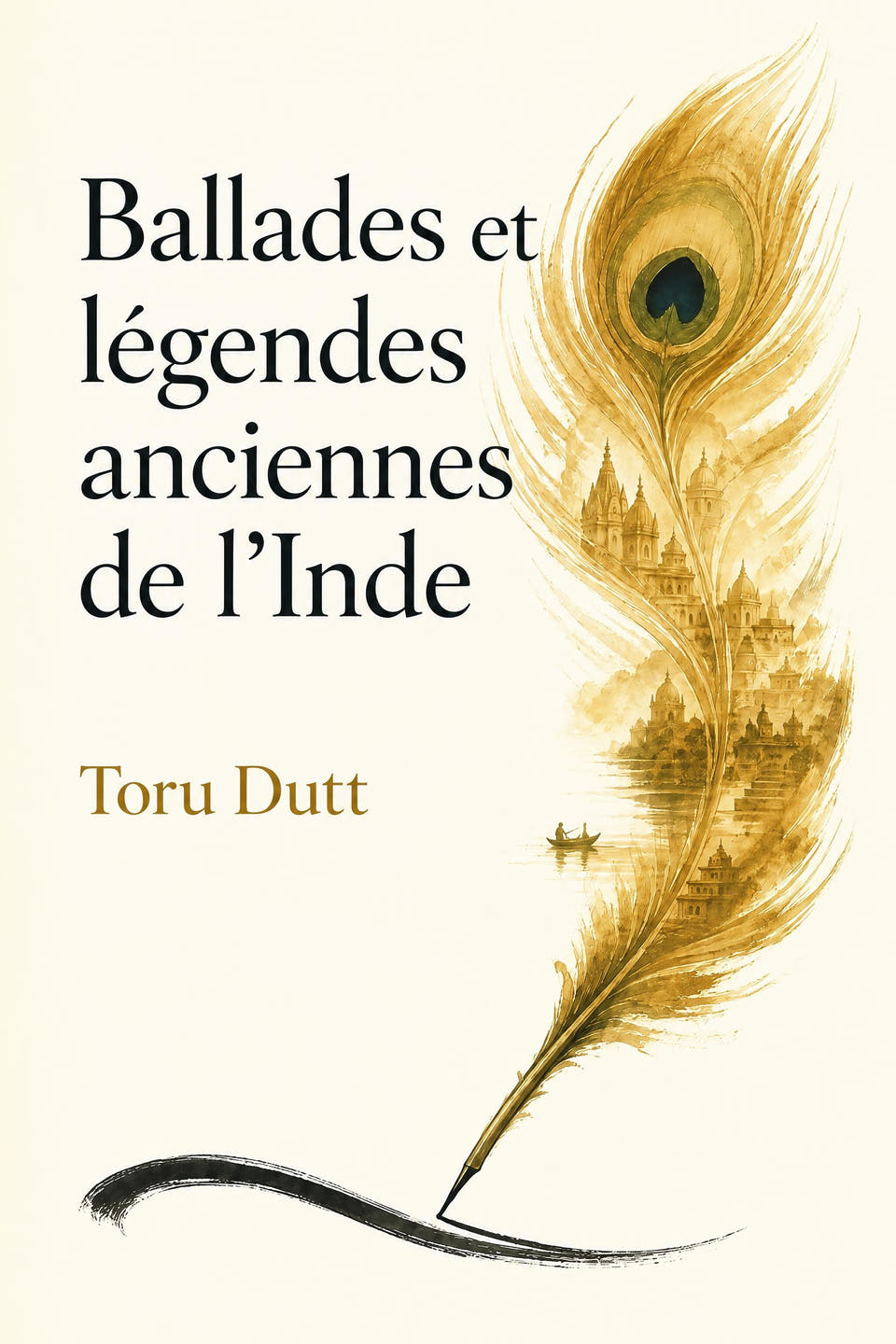 Ballades et légendes anciennes de l’Inde by Toru Dutt, the cover