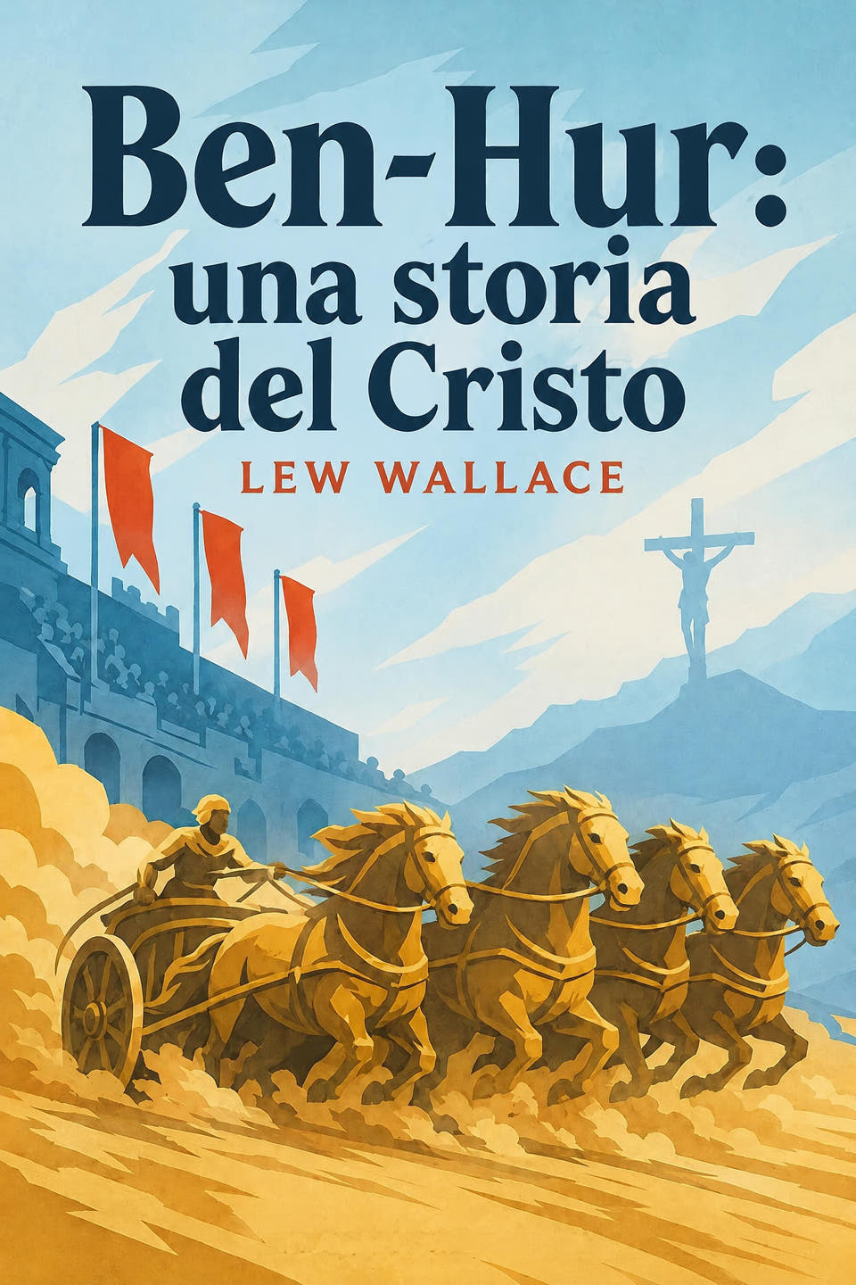 Ben-Hur: una storia del Cristo by Lew Wallace, the cover