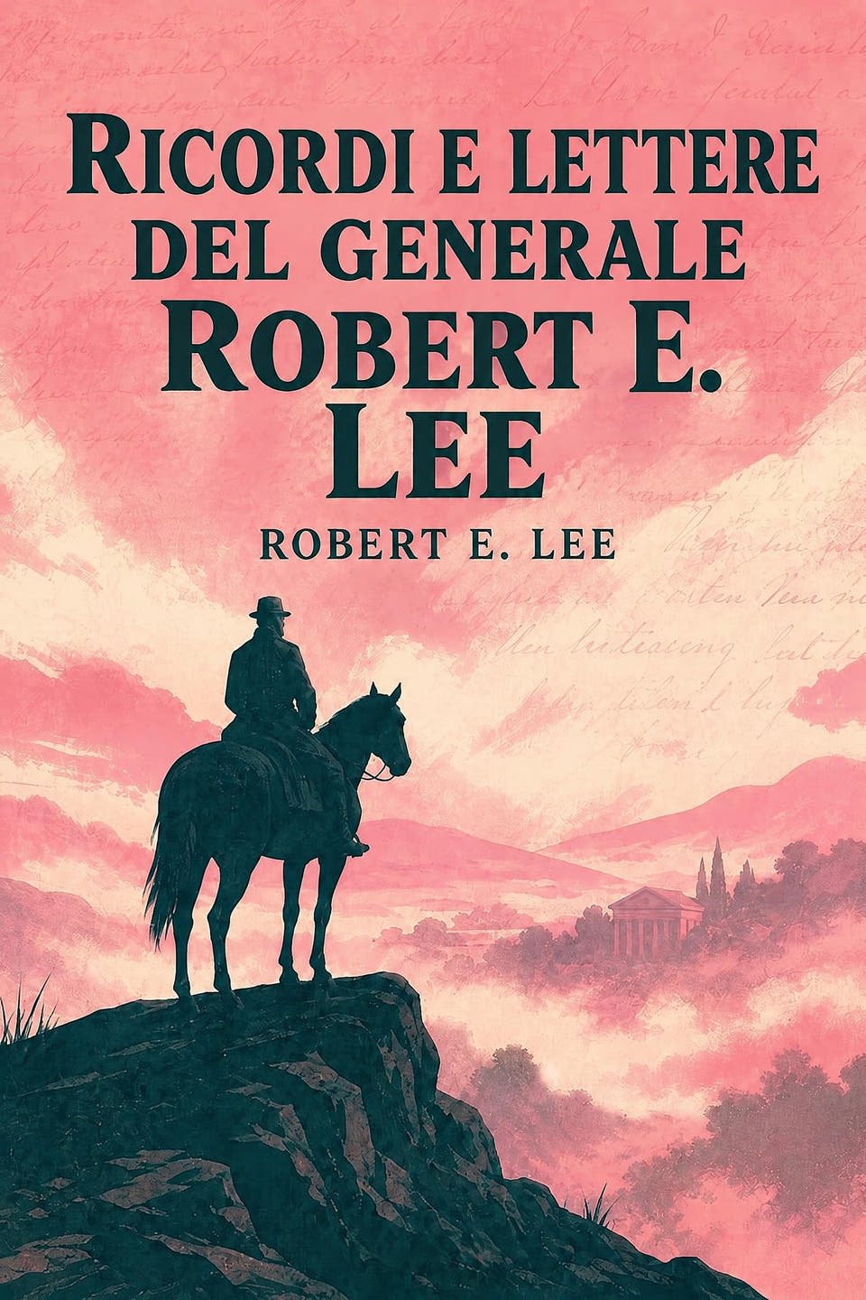 Ricordi e lettere del generale Robert E. Lee by Robert E. Lee, the cover