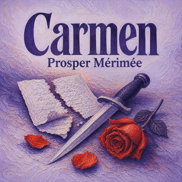 Carmen, the audiobook cover