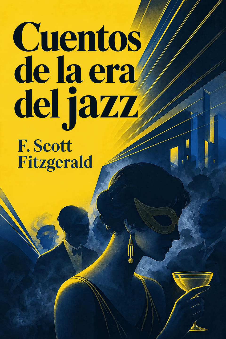 Cuentos de la era del jazz by F. Scott Fitzgerald, the cover