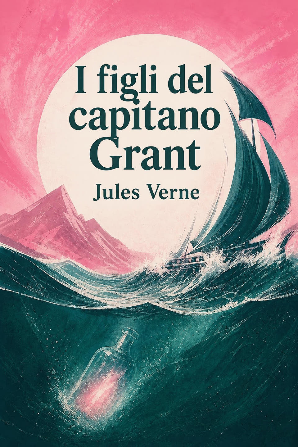 I figli del capitano Grant by Jules Verne, the cover