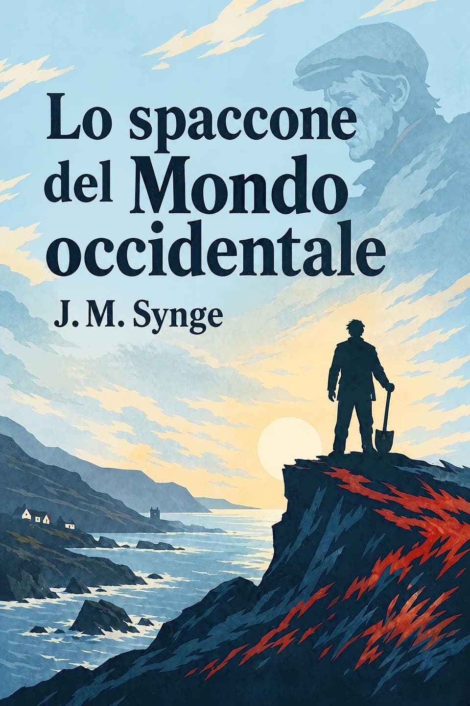 Lo spaccone del Mondo occidentale by J. M. Synge, the cover