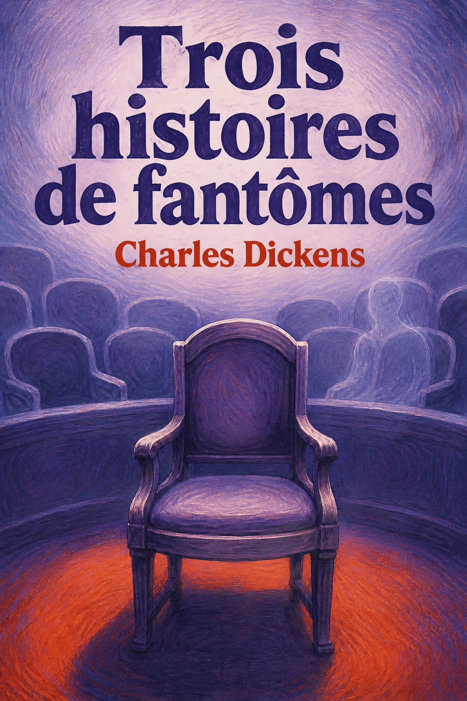 Trois histoires de fantômes by Charles Dickens, the cover