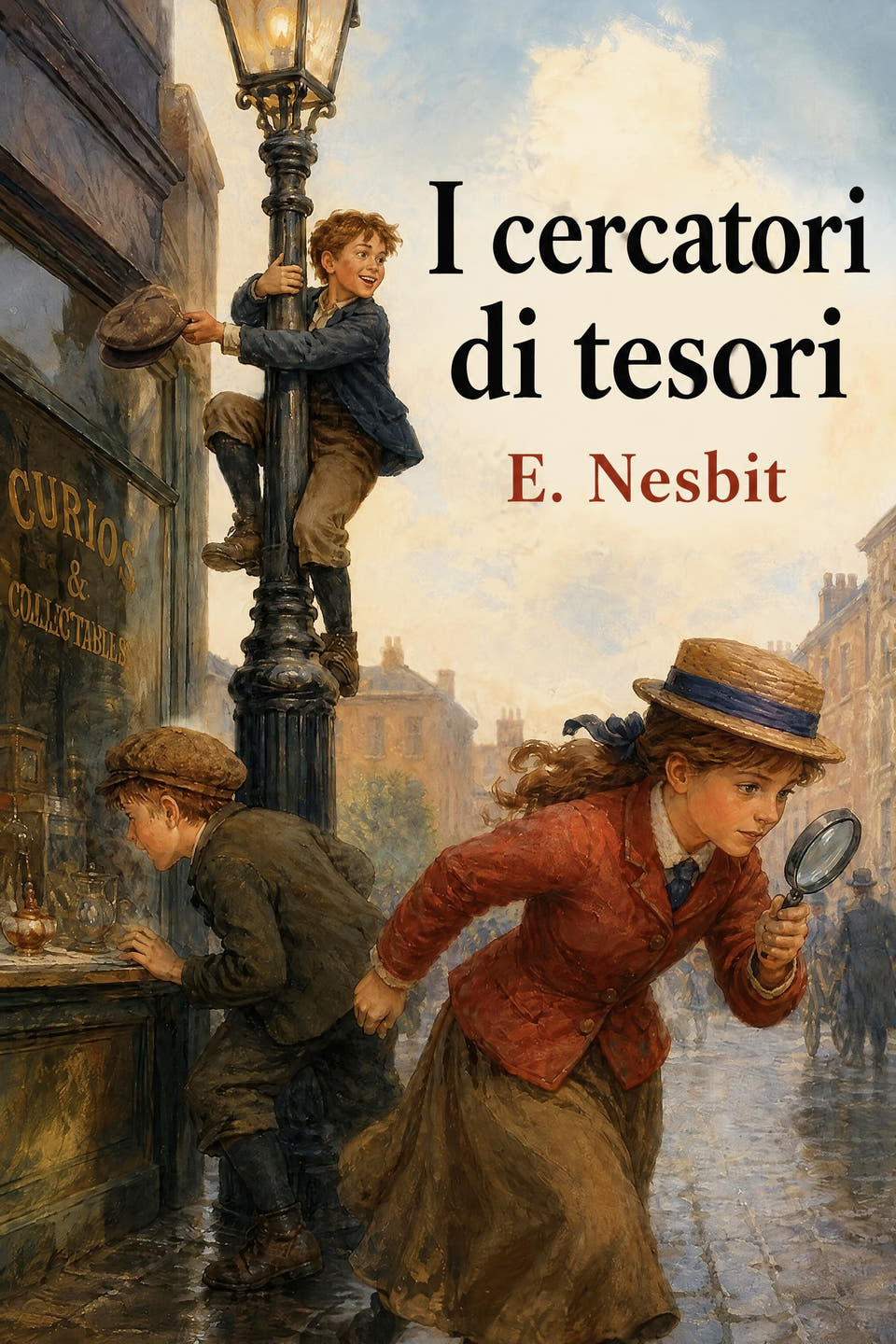 I cercatori di tesori by E. Nesbit, the cover
