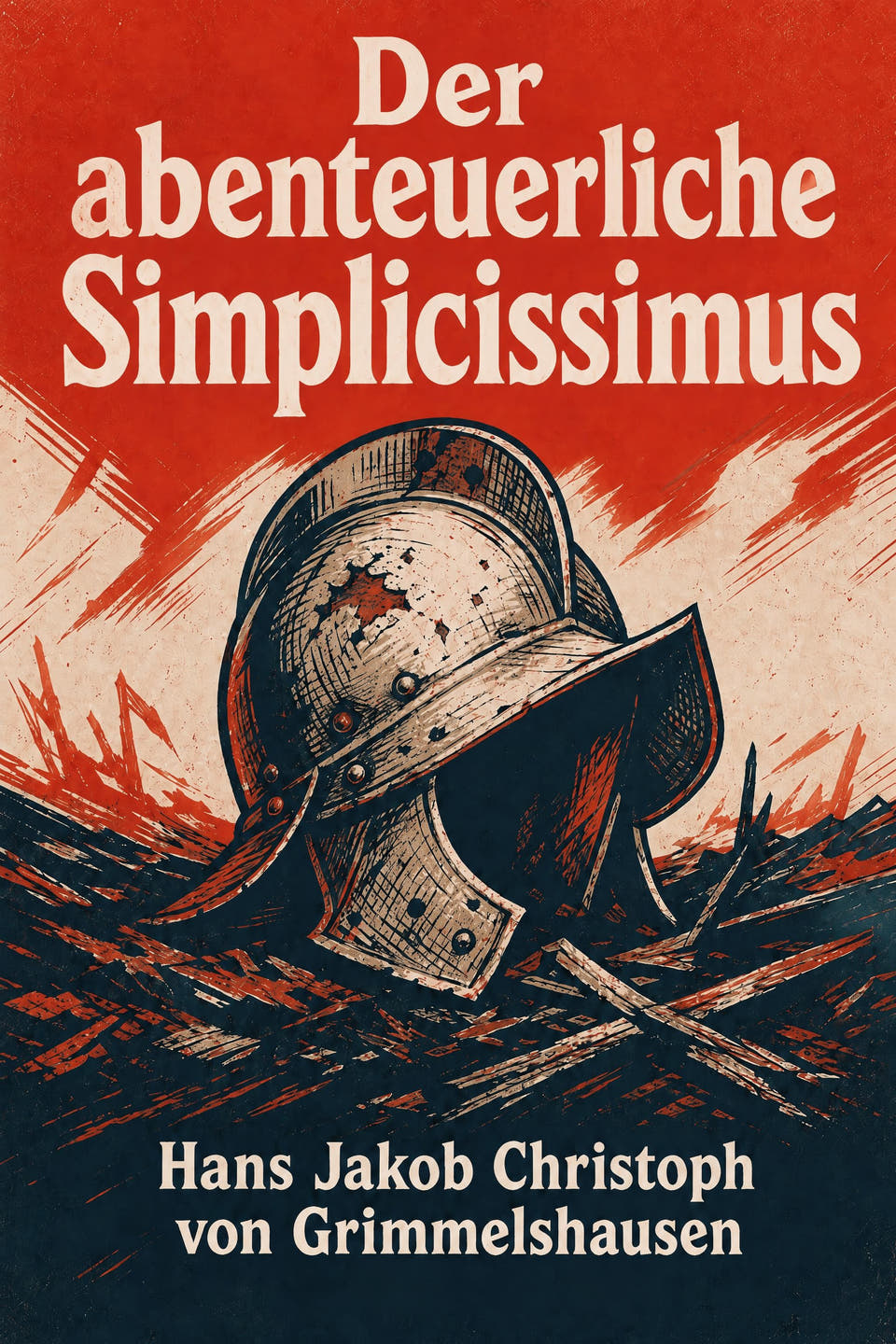 Der abenteuerliche Simplicissimus by Hans Jakob Christoph von Grimmelshausen, the cover