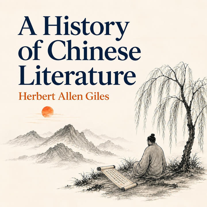 Histoire de la littérature chinoise, the audiobook cover