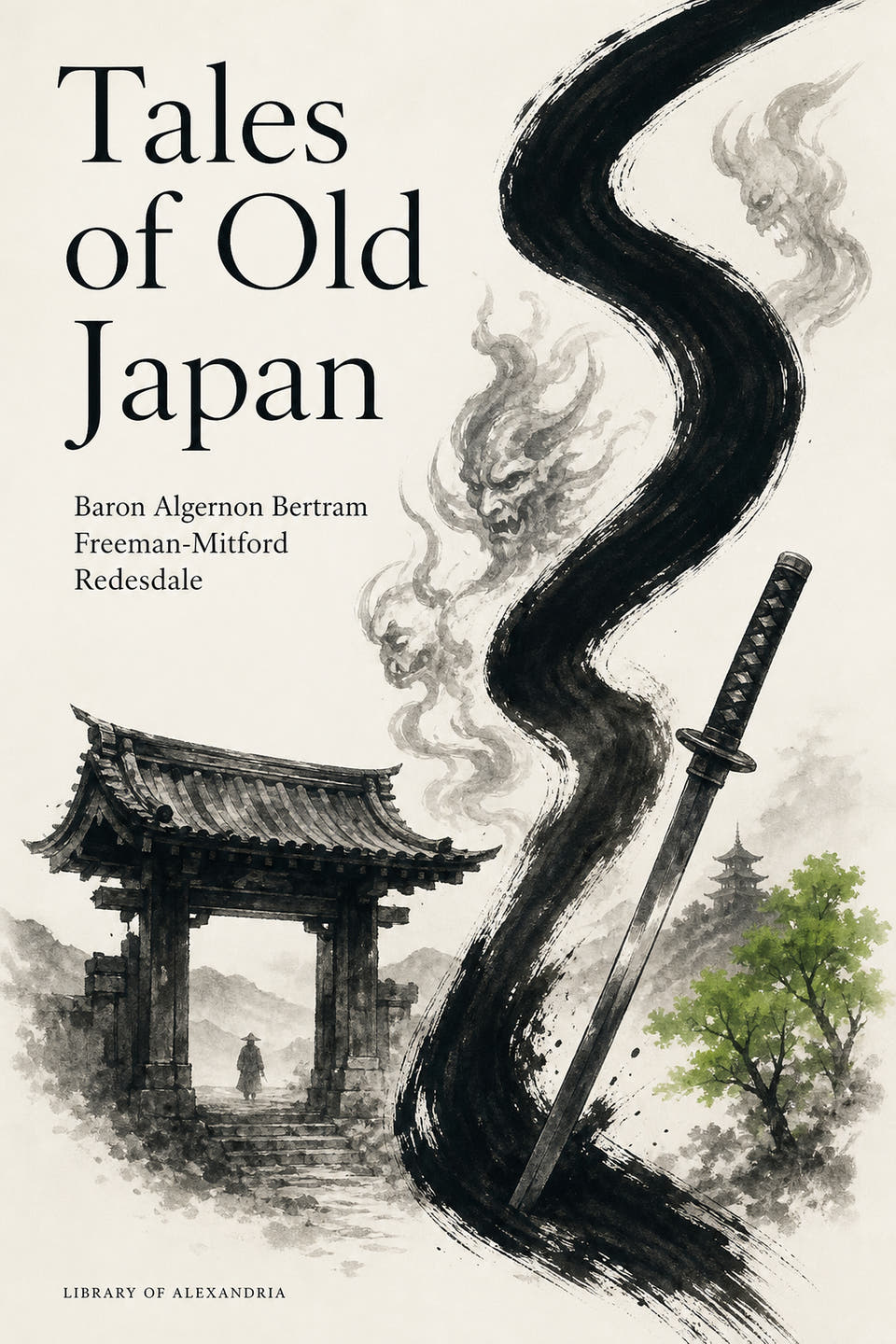 Tales of Old Japan by Algernon Freeman-Mitford, the cover