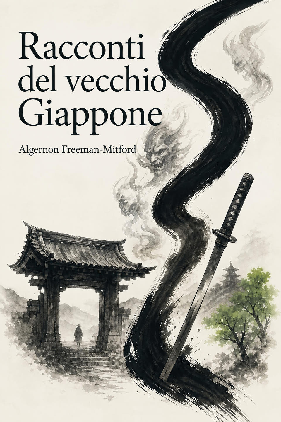 Racconti del vecchio Giappone by Algernon Freeman-Mitford, the cover