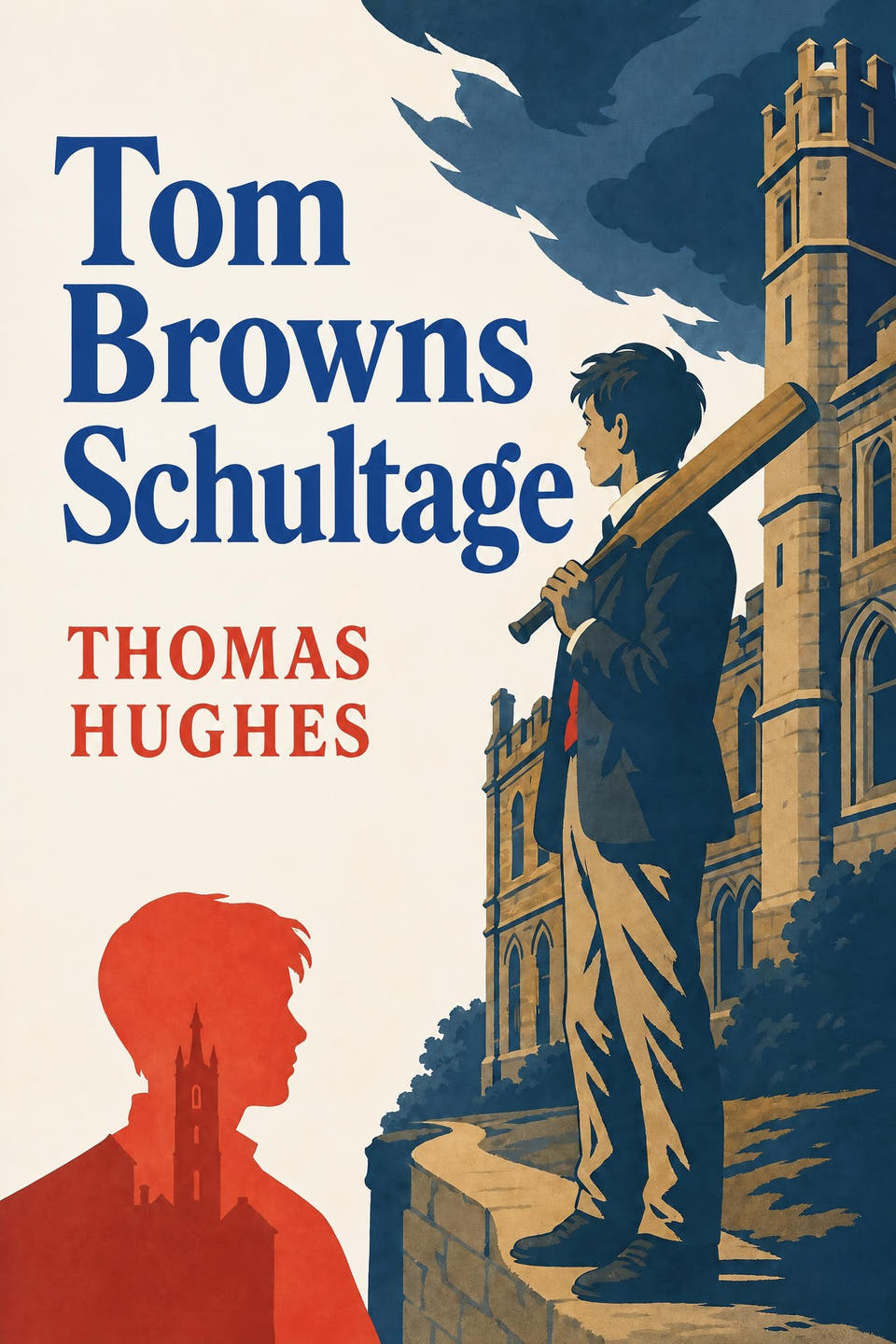 Tom Browns Schultage by Thomas Hughes, the cover
