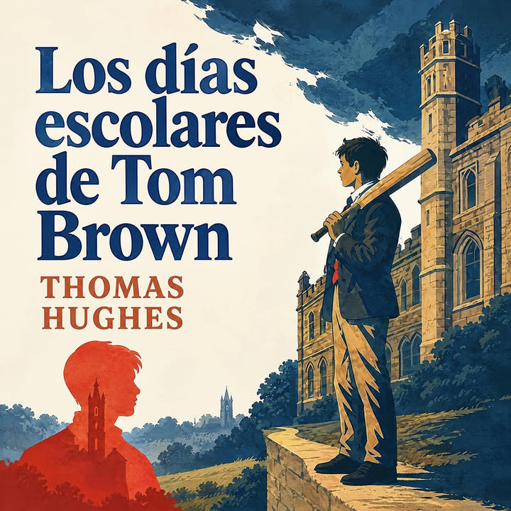 Los días escolares de Tom Brown, the audiobook cover