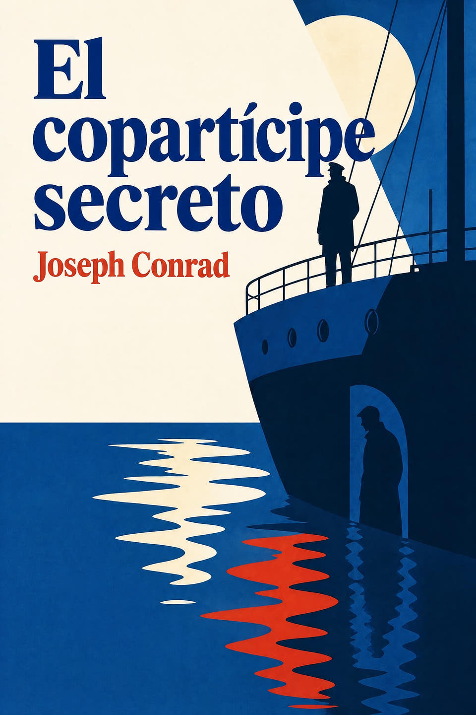 El copartícipe secreto by Joseph Conrad, the cover