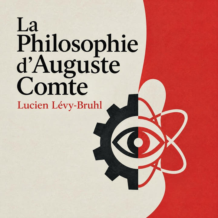 La Philosophie d’Auguste Comte, the audiobook cover