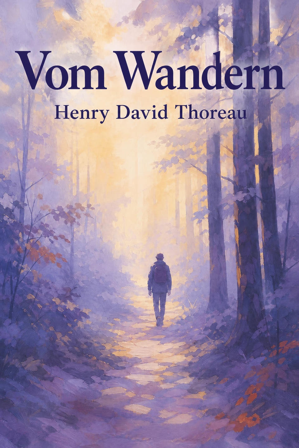 Vom Wandern by Henry David Thoreau, the cover