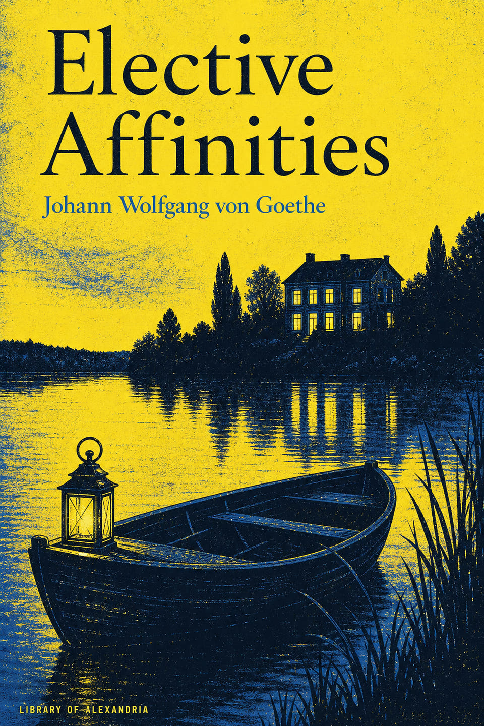 Elective Affinities by Johann Wolfgang von Goethe, the cover