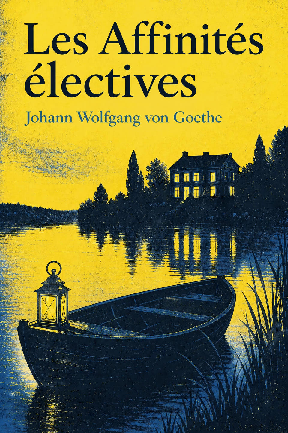 Les Affinités électives by Johann Wolfgang von Goethe, the cover