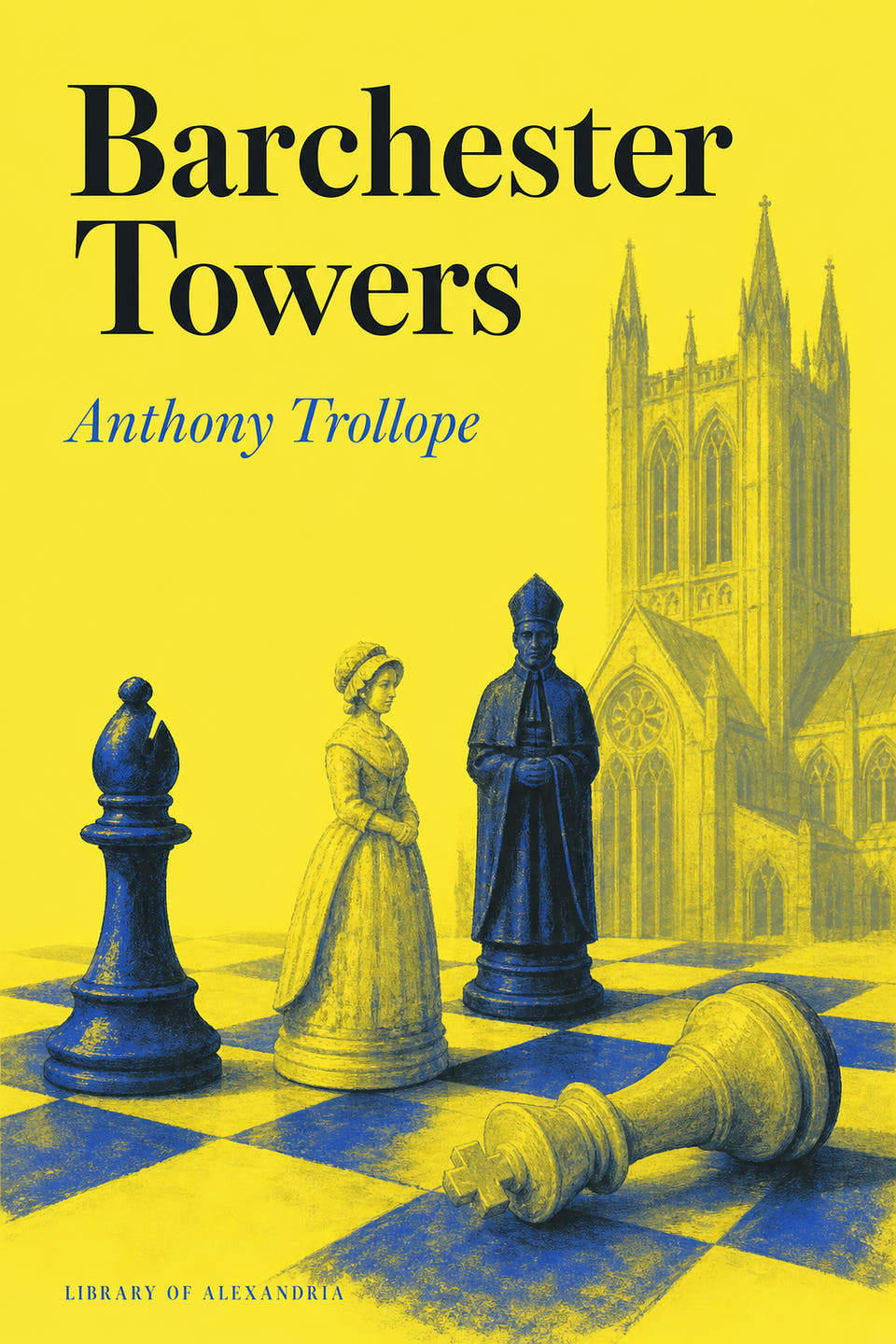 Barchester Towers by Anthony Trollope, the cover