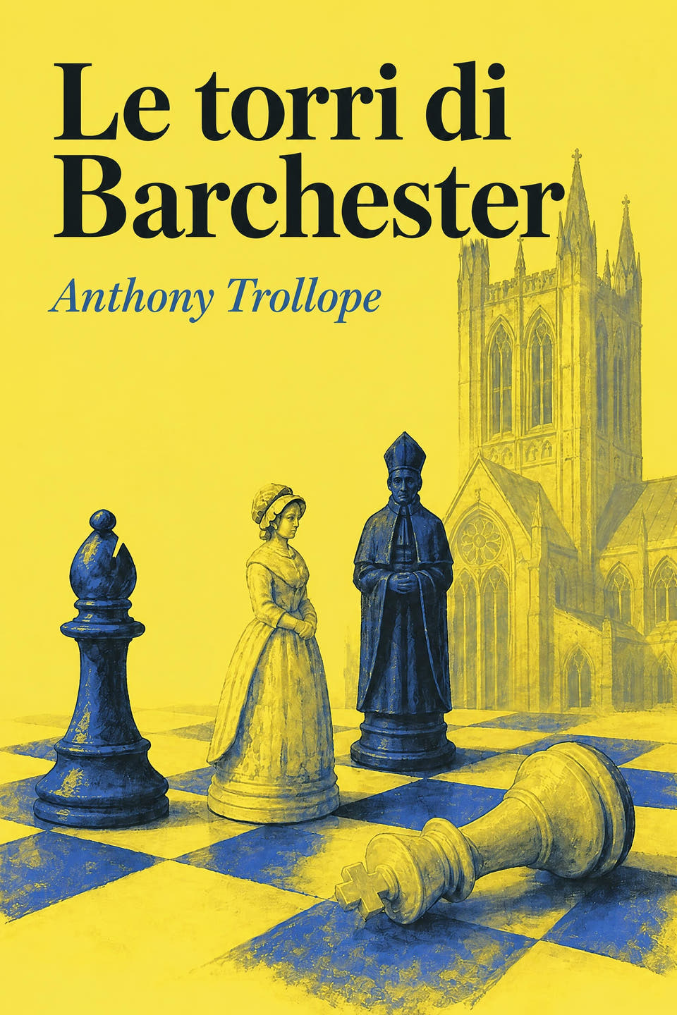 Le torri di Barchester by Anthony Trollope, the cover